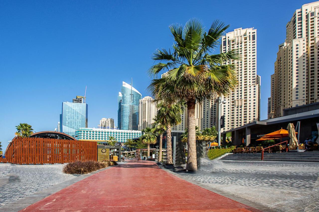 2 Bd Apartment In Bahar Jbr Дубай Экстерьер фото