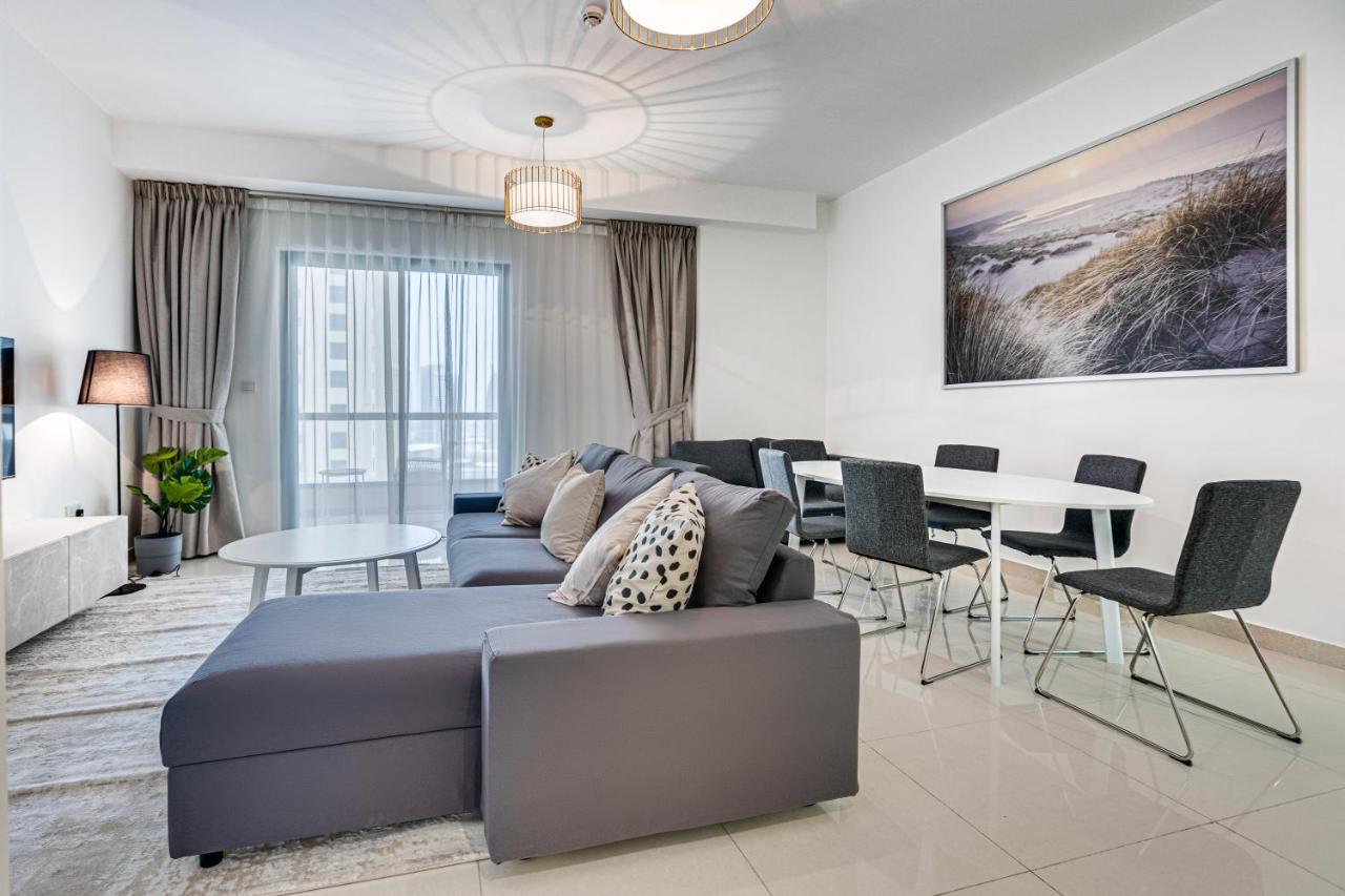 2 Bd Apartment In Bahar Jbr Дубай Экстерьер фото